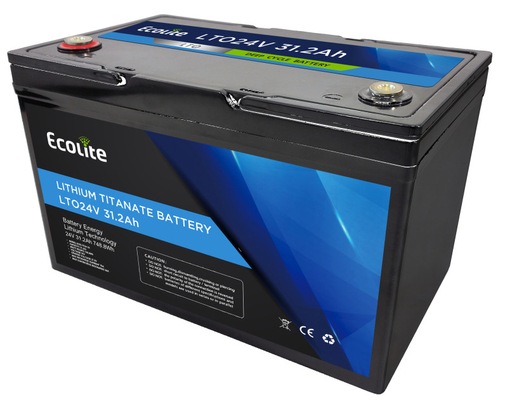 качество  Ecolite LTO24-30 24V 31.2Ah Lithium Titanate Battery Pack 748.8Wh Energy завод