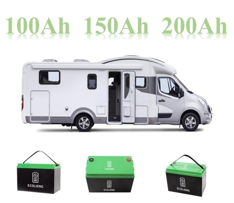 LiFePO4 12V 100Ah портативный литийный аккумулятор для домов для караванов и лодок