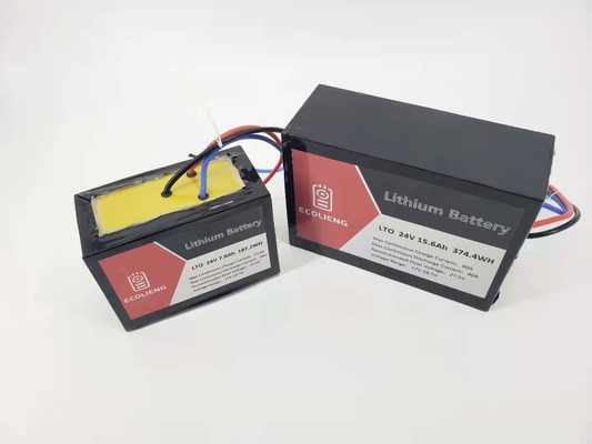 24V 7,8Ah Литий Титанат LTO аккумуляторный пакет для солнечного слежения / электрических дверей