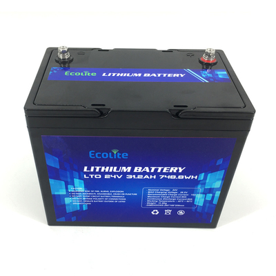 ECOLTO-T2430 LTO аккумуляторный пакет 24V 31.2AH для домашней солнечной системы