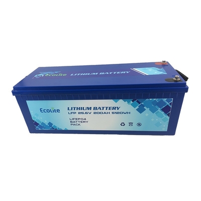 M8 Тип терминала LiFePO4 Литийная батарея ECOLTO-24200 IP65