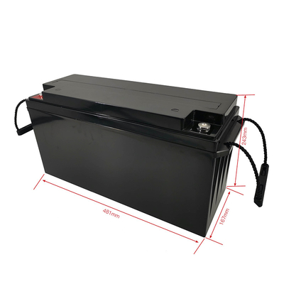 Высокая плотность быстрой зарядки Жизнь PO4 литийная батарея 25.6V 100Ah 2560Wh