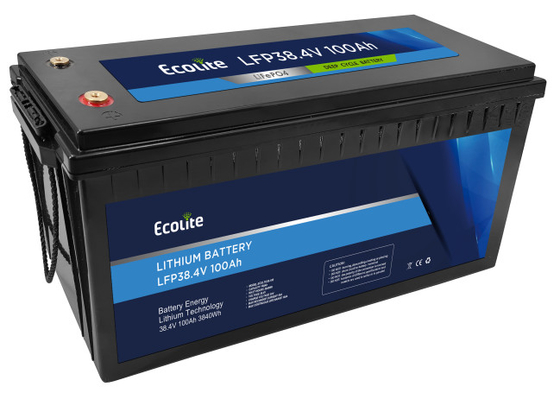 LFP LiFePO4 Литийная батарея 38.4V 100Ah Литий железофосфатные батареи Bluetooth
