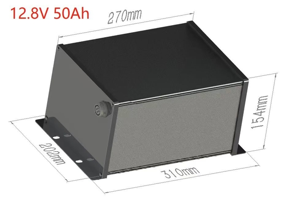 640Wh Солнечный уличный свет батарея 12V 50Ah LiFePO4 батарея интегрированный BMS И MPPT