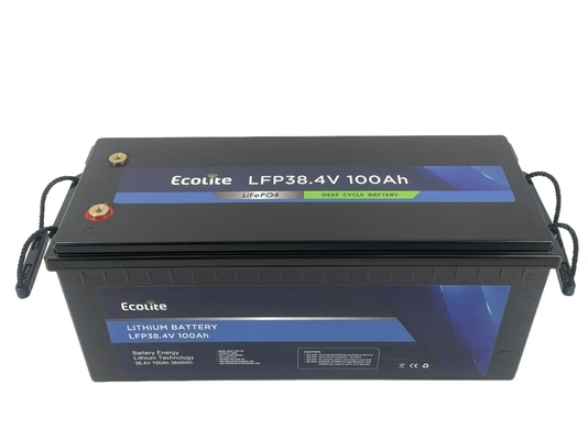 LFP LiFePO4 Литийная батарея 38.4V 100Ah Литий железофосфатные батареи Bluetooth