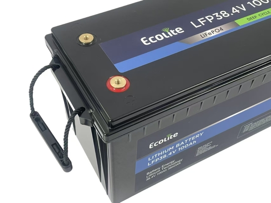 LFP LiFePO4 Литийная батарея 38.4V 100Ah Литий железофосфатные батареи Bluetooth