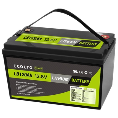 12V 120Ah LiFePO4 литийная батарея с высоким разрядом BMS