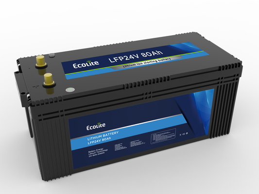 LFP 24V 80Ah грузовик парковка кондиционер стартер аккумулятор эксперт безопаснее и стабильнее для установки