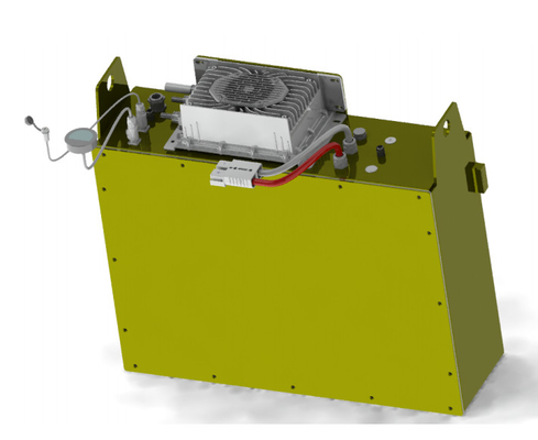 Андерсон вставка литийный аккумулятор для вилочных погрузчиков 25.6V 150Ah для вилочных погрузчиков с металлической коробкой BMS