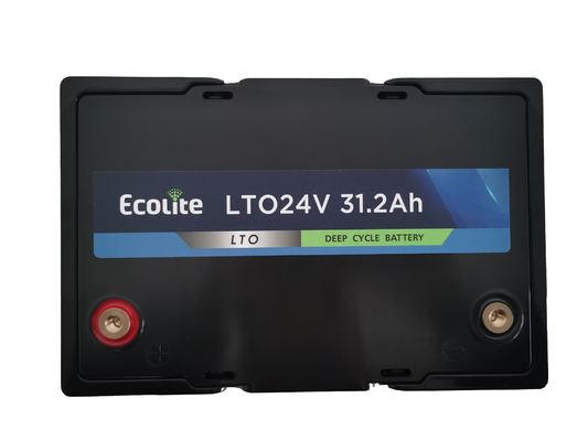 Высокоэнергетический LTO 24V 31,2Ah Литий титанатовый аккумулятор Life Cycle 10000 Для низкотемпературного разряда