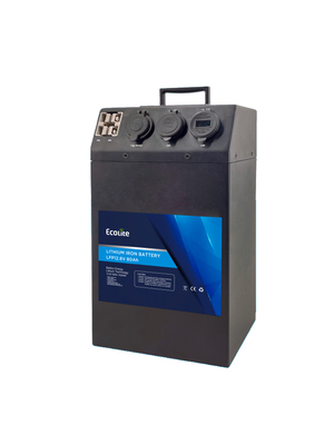 Заказ Протабельная питание LiFePO4 Литийная батарея 12,8V 80Ah AC DC энергобанк