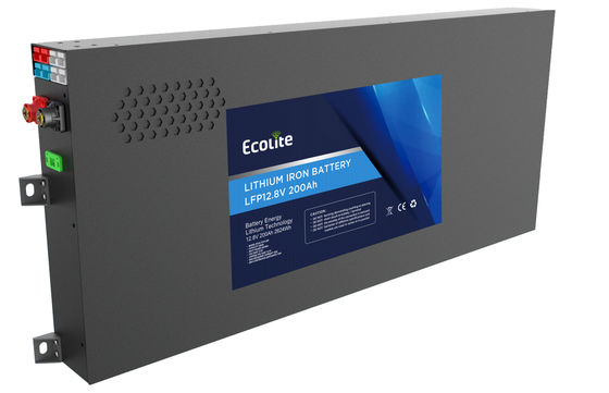 Литийная батарея Ultra Slimline RV 12.8V200Ah для Camper Off-Road Vehicle с BMS