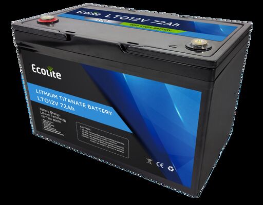 Высококачественный аккумуляторный блок LTO 12В 72Ач для аварийного резервного питания AGV, промышленных инструментов