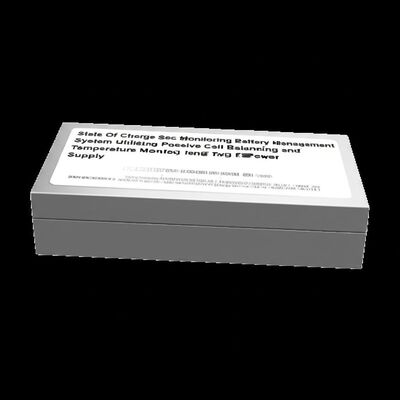 Состояние заряда (SOC) мониторинг системы управления батареями, использующей пассивную балансировку ячеек и мониторинг температуры для источника питания