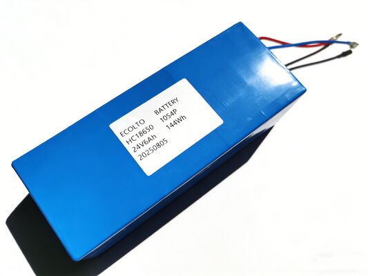 Аккумулятор ECOLTO 24V 6Ah LTO для солнечных трекеров, высокая цикличность, широкий температурный диапазон, питание для непрерывного отслеживания солнца